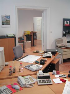 Büro der Steuerberatungskanzlei Polly